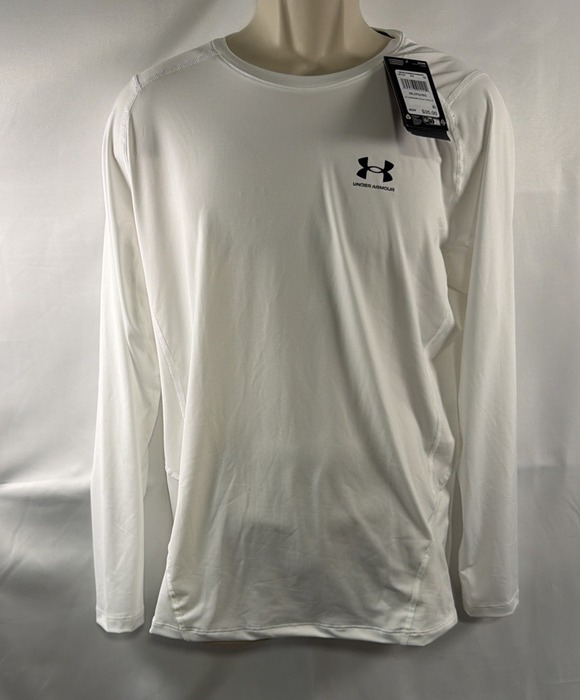 Under Armour Other - NWT Under Armour HeatGear Men’s 2XL Compression Long Sleeve Shirt White